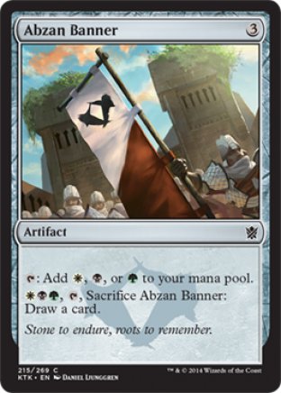 Abzan Banner | Khans of Tarkir