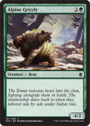 Alpine Grizzly | Khans of Tarkir