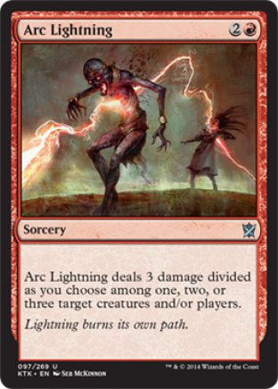 Arc Lightning | Khans of Tarkir