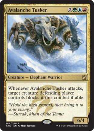 Avalanche Tusker | Khans of Tarkir