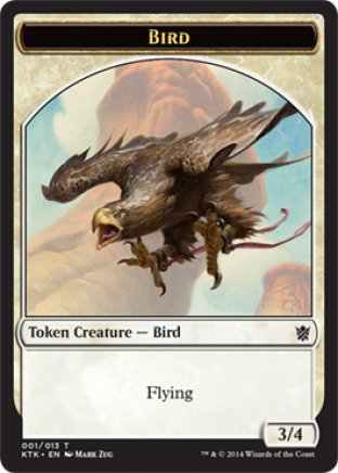 Bird token | Khans of Tarkir