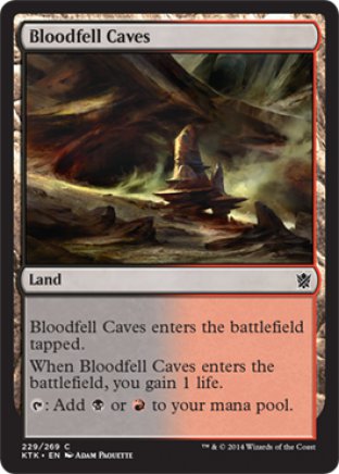 Bloodfell Caves | Khans of Tarkir