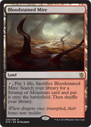 Bloodstained Mire | Khans of Tarkir