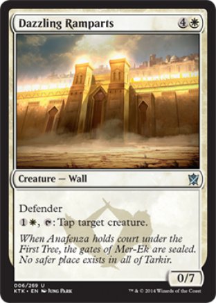 Dazzling Ramparts | Khans of Tarkir