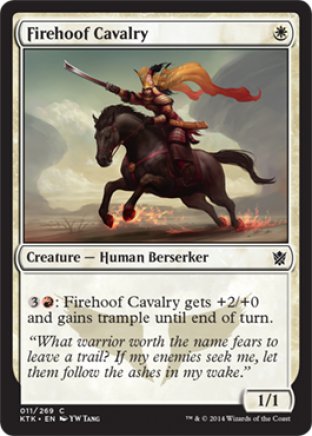 Firehoof Cavalry | Khans of Tarkir