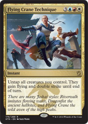 Flying Crane Technique | Khans of Tarkir