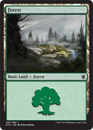 Forest | Khans of Tarkir (B)