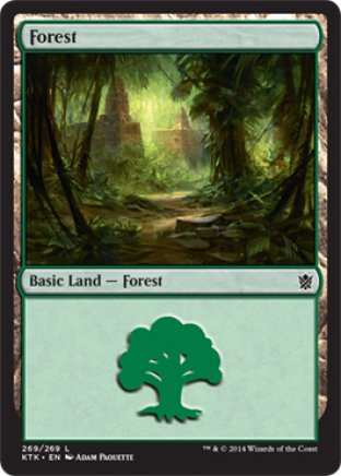 Forest | Khans of Tarkir (D)