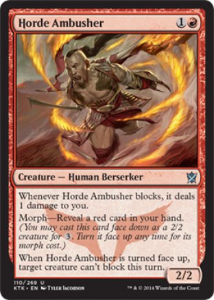 Horde Ambusher | Khans of Tarkir