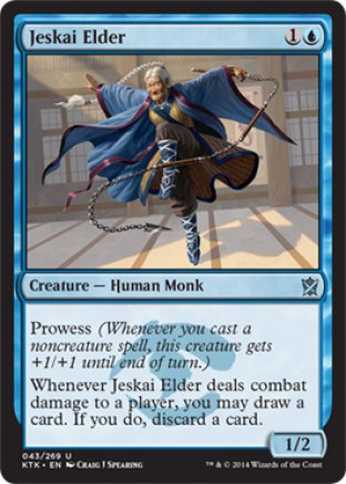 Jeskai Elder | Khans of Tarkir