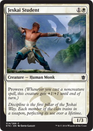 Jeskai Student | Khans of Tarkir