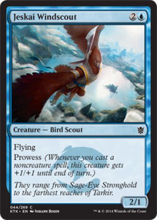 Jeskai Windscout | Khans of Tarkir