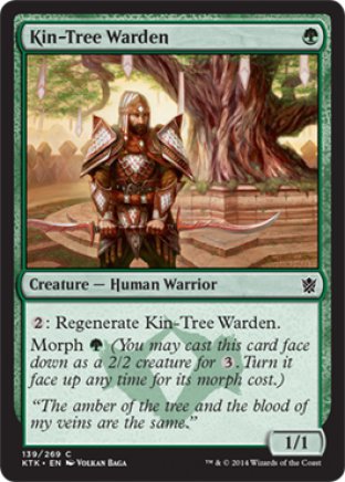 Kin-Tree Warden | Khans of Tarkir