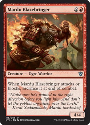 Mardu Blazebringer | Khans of Tarkir