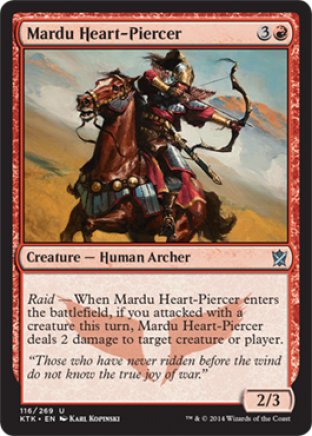 Mardu Heart-Piercer | Khans of Tarkir