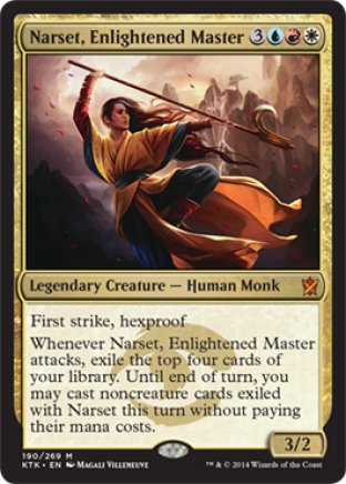 Narset, Enlightened Master | Khans of Tarkir