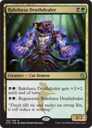 Rakshasa Deathdealer | Khans of Tarkir