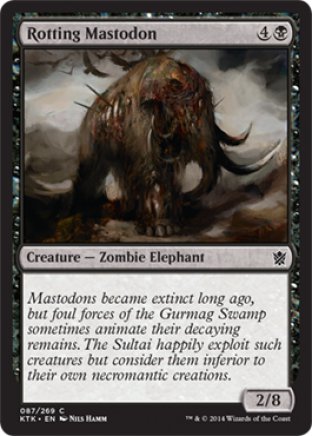 Rotting Mastodon | Khans of Tarkir