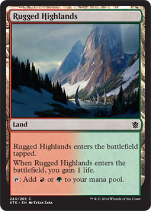 Rugged Highlands | Khans of Tarkir