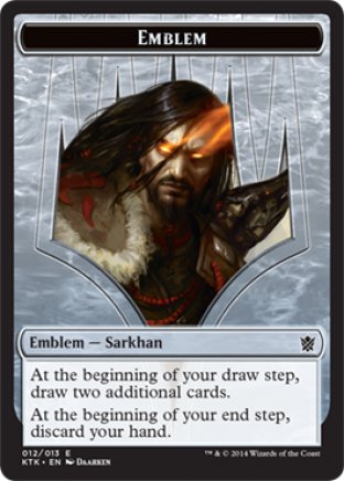 Sarkhan, the Dragonspeaker emblem | Khans of Tarkir