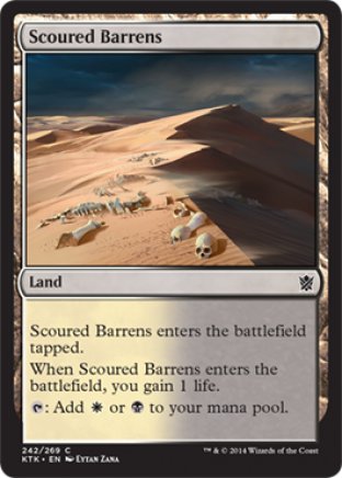 Scoured Barrens | Khans of Tarkir