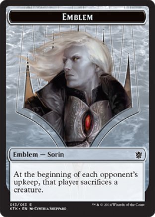 Sorin, Solemn Visitor emblem | Khans of Tarkir