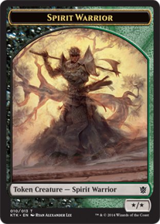 Spirit Warrior token | Khans of Tarkir
