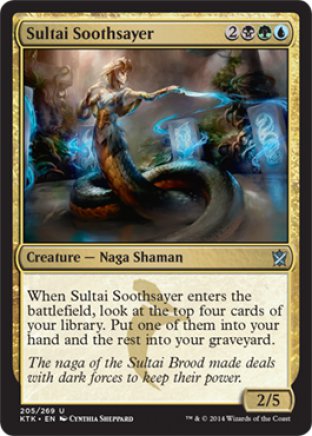 Sultai Soothsayer | Khans of Tarkir