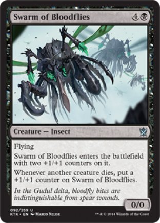 Swarm of Bloodflies | Khans of Tarkir