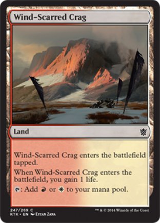 Wind-Scarred Crag | Khans of Tarkir