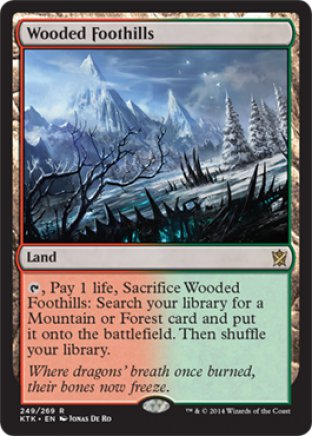 Wooded Foothills | Khans of Tarkir