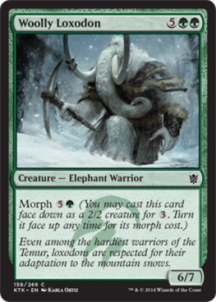 Woolly Loxodon | Khans of Tarkir