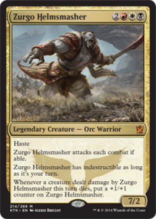 Zurgo Helmsmasher | Khans of Tarkir