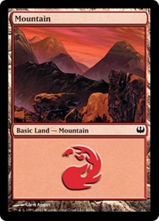 Mountain | Knights vs Dragons