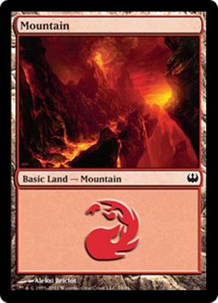 Mountain | Knights vs Dragons (B)