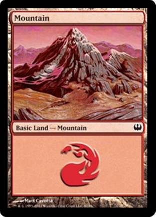 Mountain | Knights vs Dragons (D)