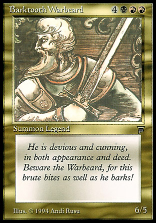 Barktooth Warbeard | Legends