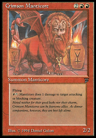 Crimson Manticore | Legends