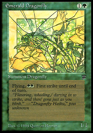 Emerald Dragonfly | Legends