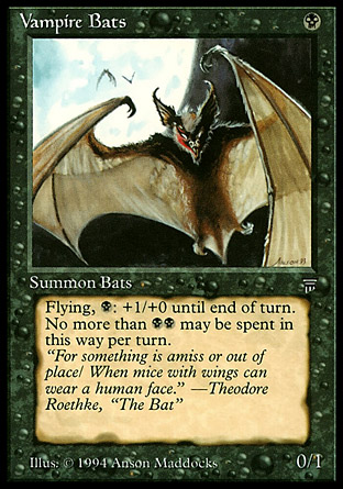 Vampire Bats | Legends