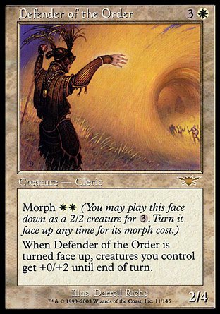 Defender of the Order | Legions