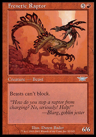 Frenetic Raptor | Legions