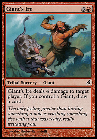 Giant’s Ire | Lorwyn