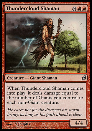 Thundercloud Shaman | Lorwyn
