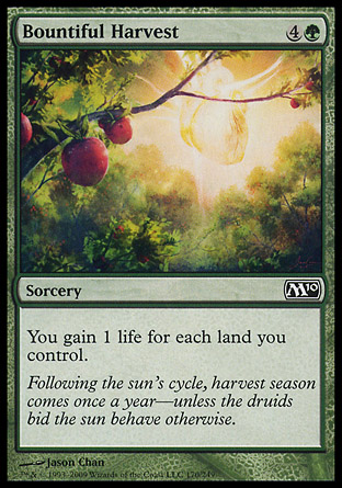 Bountiful Harvest | M10