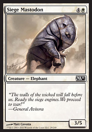 Siege Mastodon | M11