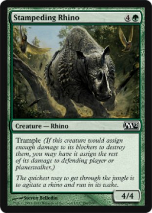 Stampeding Rhino | M12