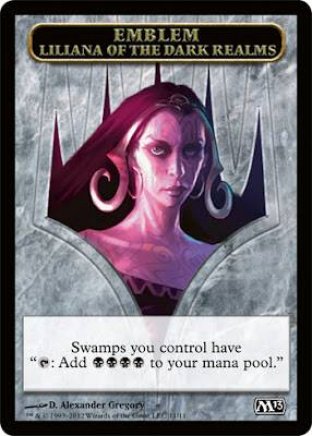 Liliana of the Dark Realms emblem | M13