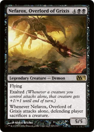 Nefarox, Overlord of Grixis | M13