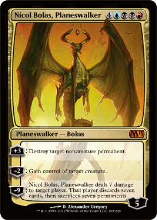 Nicol Bolas, Planeswalker | M13